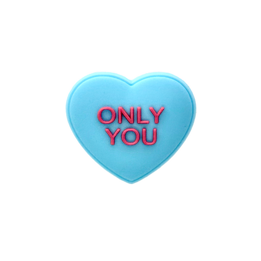 "Only You" Heart - Pawpins Charm